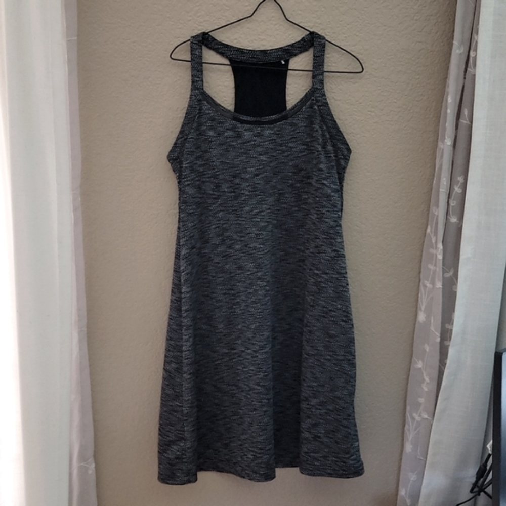 MPG Sport Women's Mondetta Performance Gear Travel Dress Black Combo Medi